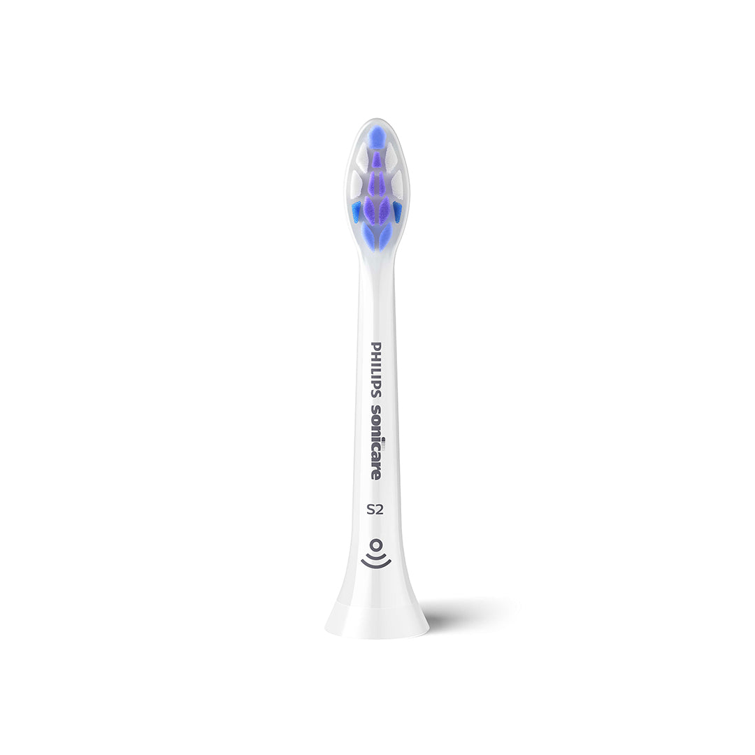 Philips Sonicare S2 Sensitive Standartinės „Sonic“ dantų šepetėlio galvutės, 2vnt.