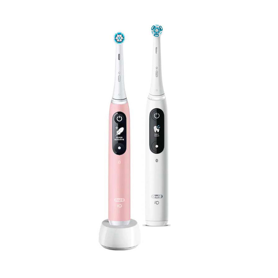 ORAL-B iO 6 Series Duo Pack elektriniai dantų šepetėliai