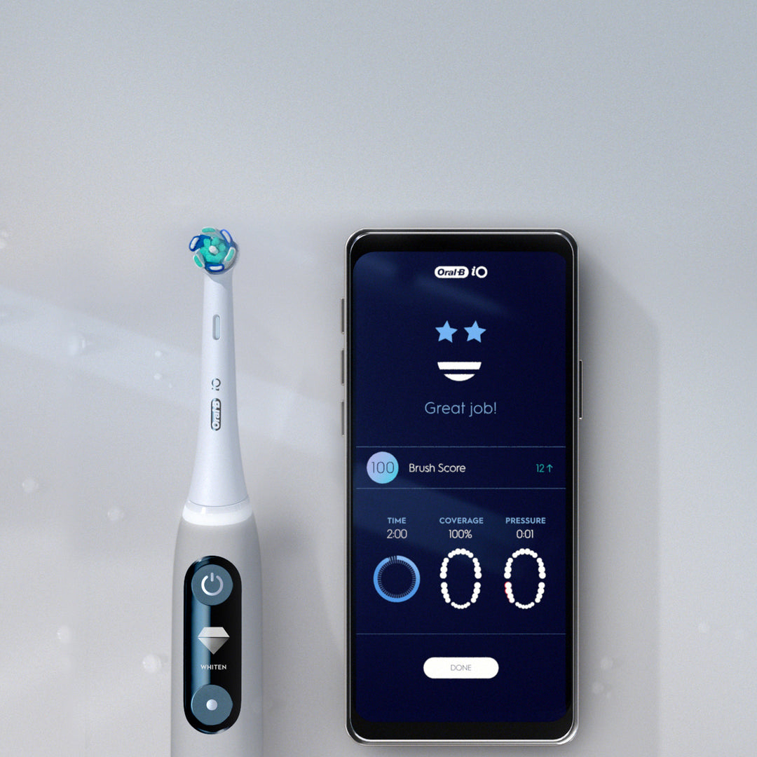 ORAL-B iO 6 Series Duo Pack elektriniai dantų šepetėliai