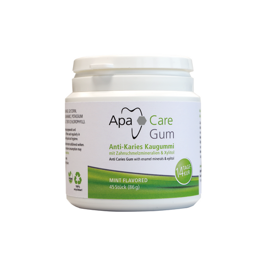 APACARE ApaGum kramtomoji guma (45vnt.)
