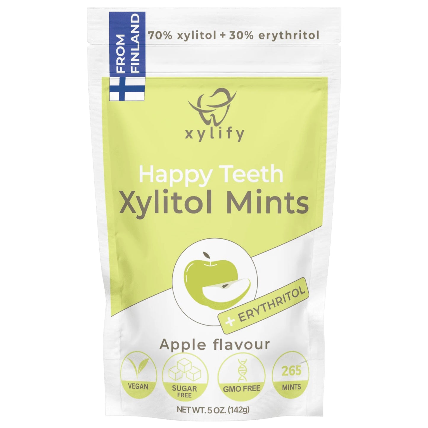 XYLIFY HAPPY TEETH ksilitolio pastilės