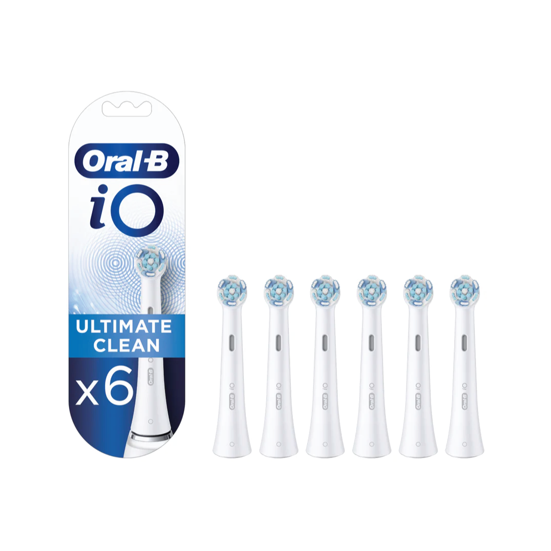 ORAL-B iO Ultimate Clean dantų šepetėlio galvutės, 6 vnt.