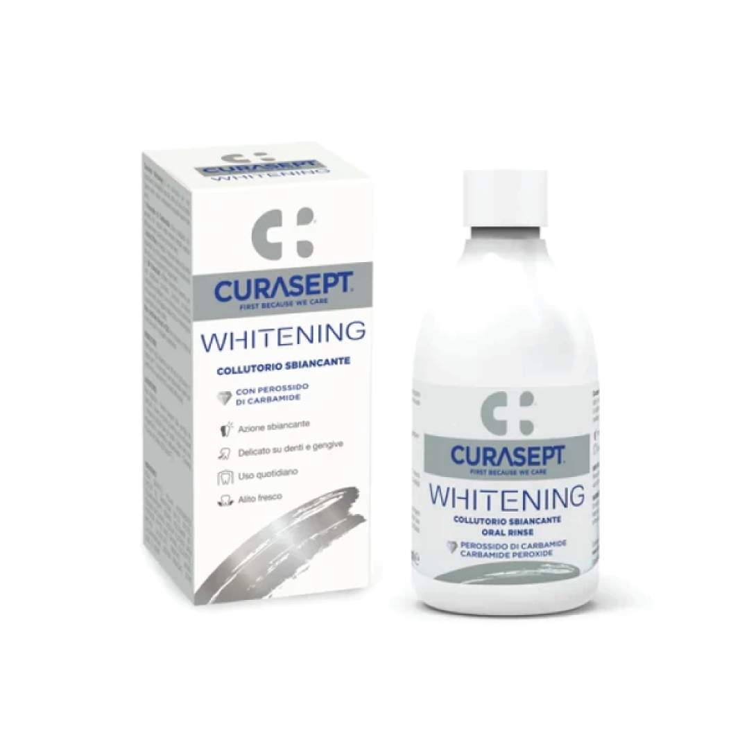 CURASEPT Whitening burnos skalavimo skystis