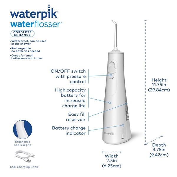 WATERPIK WF-21 bevielis burnos irigatorius