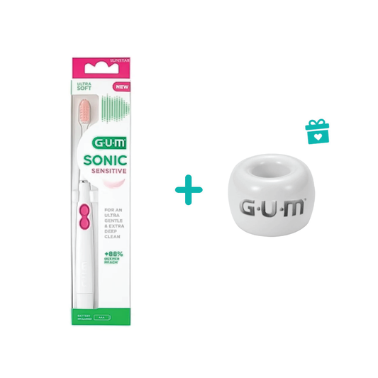 GUM SONIC SENSITIVE electric toothbrush with battery