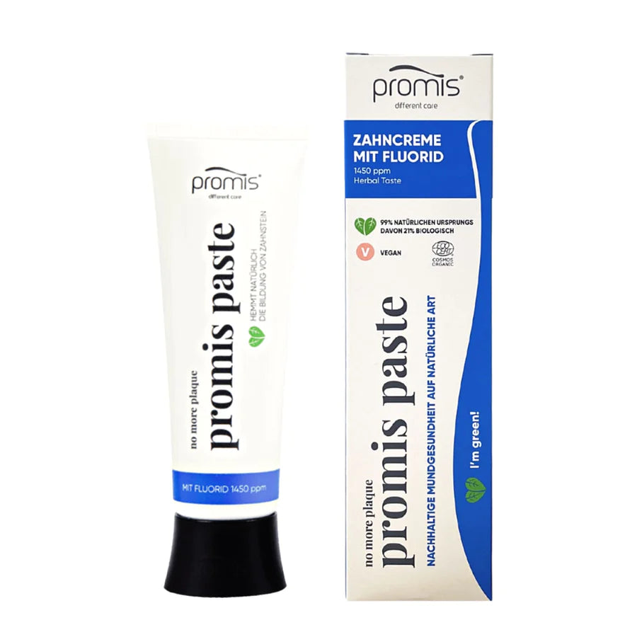 PROMIS PASTE natural remineralizing toothpaste with fluoride