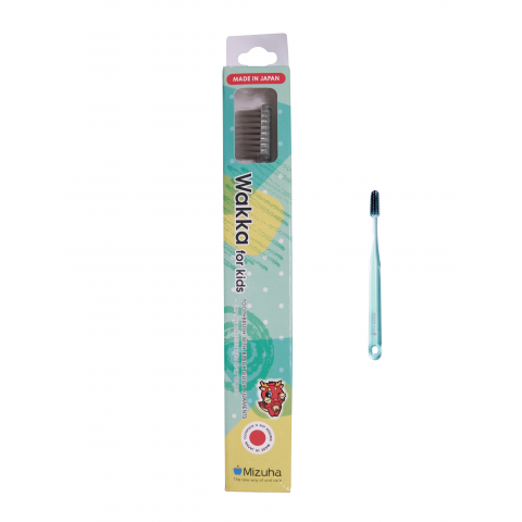 MIZUHA WAKKA toothbrush with black silicon dioxide