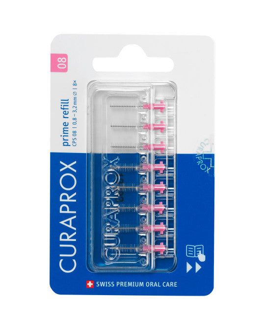 Refill of CURAPROX PRIME START interdental brushes, 8 pcs.