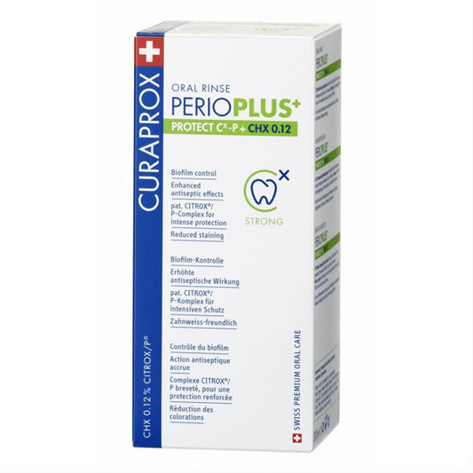 CURAPROX PERIOPLUS+ mouthwash with 0.12% chlorhexidine