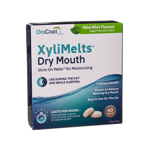 XYLIMELTS dry mouth pastilles (40 pcs.) 