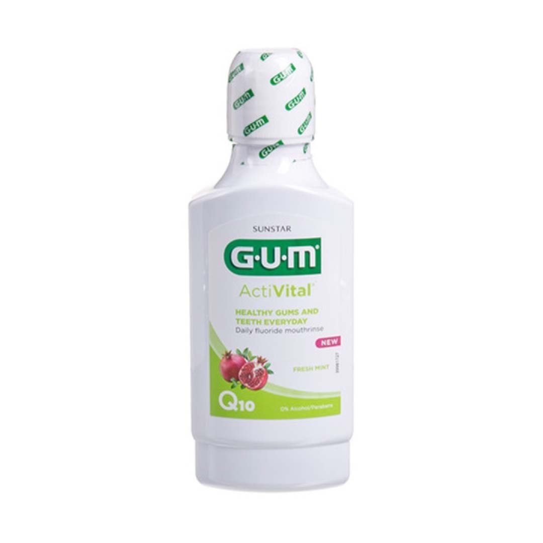 GUM ACTIVITAL skaliklis su Q10 kofermentais, 300ml