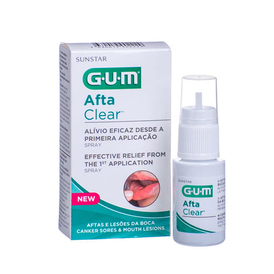 GUM AFTACLEAR spray for mouth wounds 