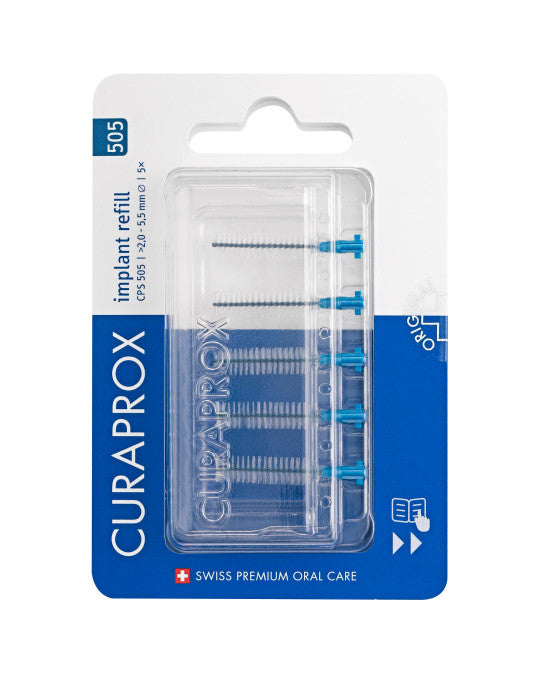 CURAPROX PRIME START refill of interdental brushes for implants, 5 pcs.