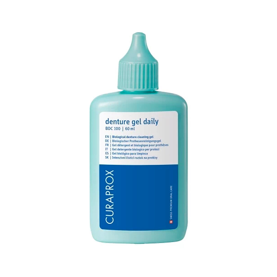 CURAPROX BDC 100 daily gel for cleaning prostheses and graves