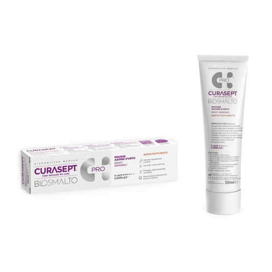 CURASEPT Biosmalto Sensitive Teeth strengthening dental gel for sensitive teeth