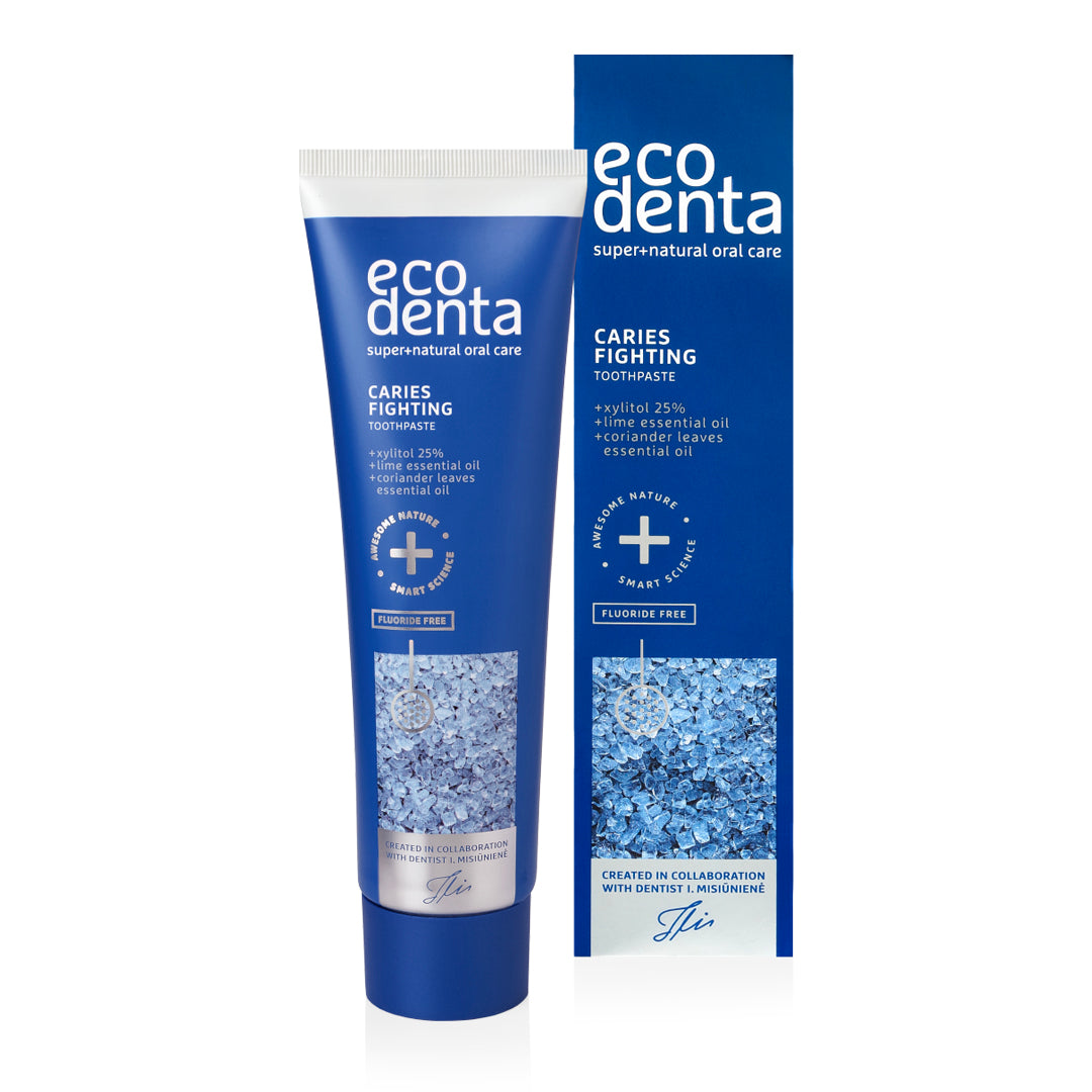 ECODENTA toothpaste against caries