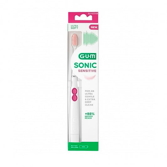 GUM SONIC SENSITIVE electric toothbrush with battery