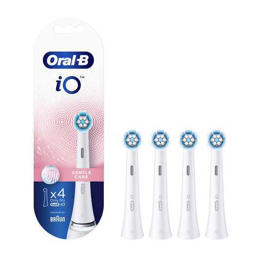 ORAL-B iO GENTLE CARE dantų šepetėlio galvutės, 4 vnt.