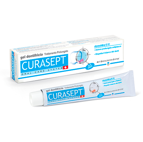 CURASEPT toothpaste with chlorhexidine 0.12%