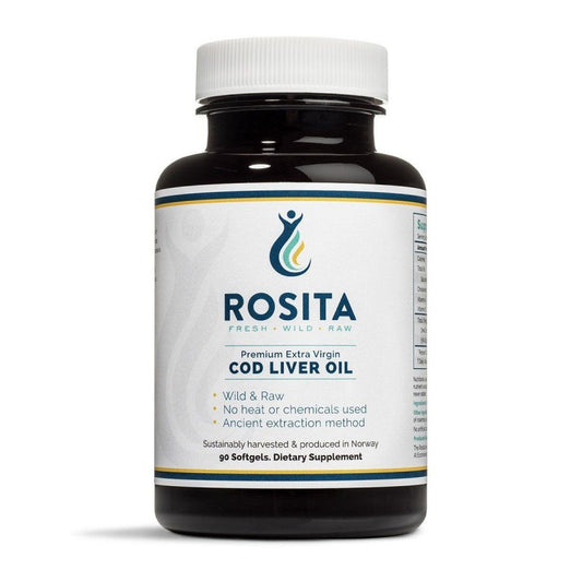 ROSITA extra pure cod liver oil capsules