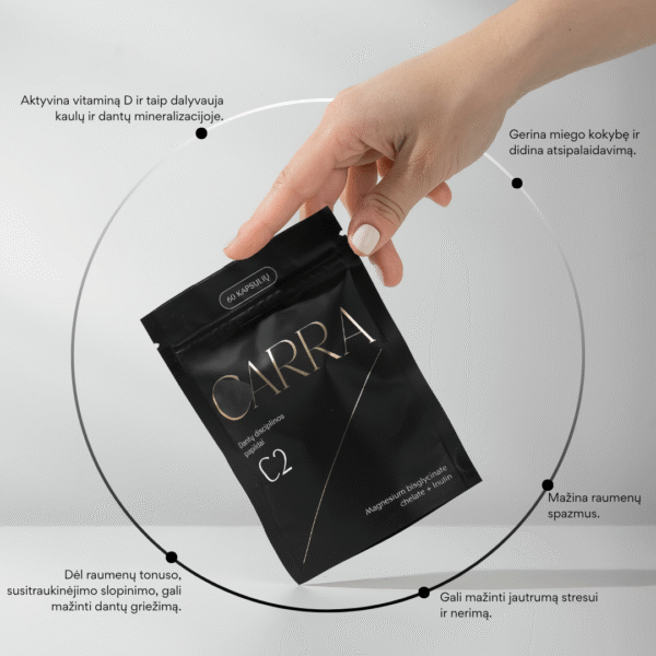 CARRA C2 dantų disciplinos papildai (papildymas) - Image 3