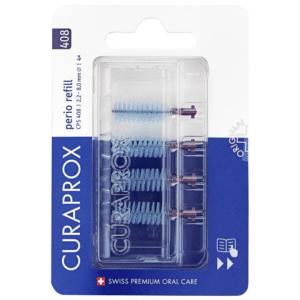 CURAPROX PERIO REFILL tarpdančių šepetėlių papildymas, dydis 408, 4 vnt.