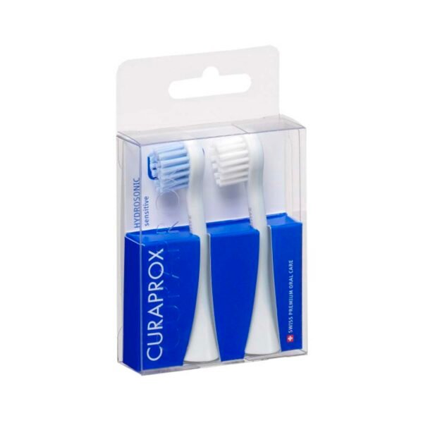 CURAPROX HYDROSONIC šepetėlio galvutė SENSITIVE, 2 vnt. - Image 3