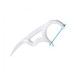 CURAPROX tarpdančių siūlas su laikikliu DF 967 FLOSSPIC