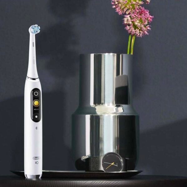 ORAL-B iO Series 9 White Alabaster elektrinis dantų šepetėlis - Image 3