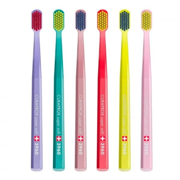 CURAPROX CS 3960 SUPER SOFT vidutinio minkštumo dantų šepetėlis - Image 2
