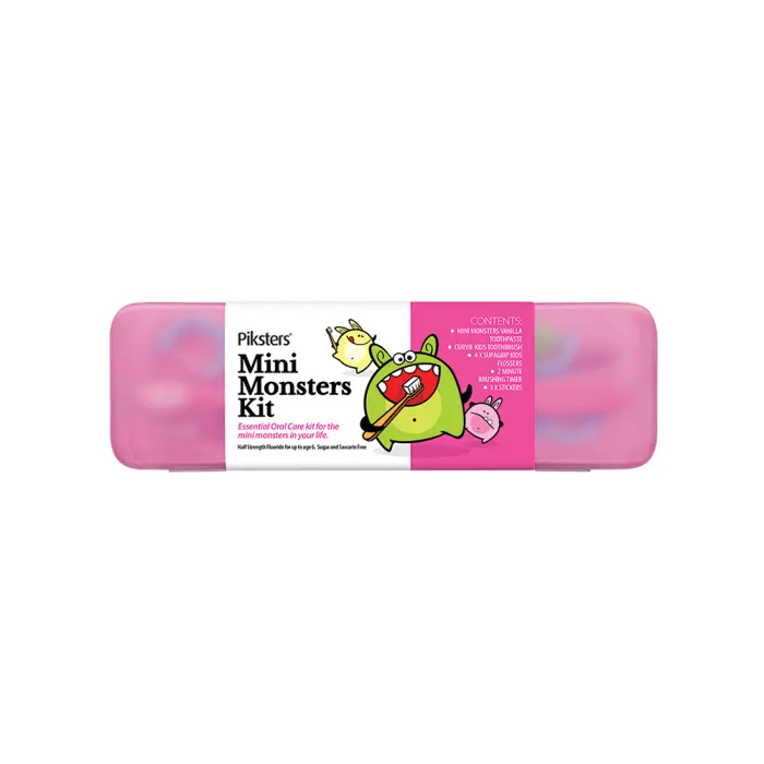 Piksters Mini Monster vaikų burnos higienos rinkinys - Image 2