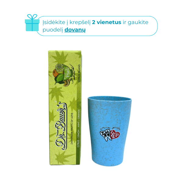 Dr. Bauer's Fruits of Love Citrusinių vaisių skonio dantų pasta