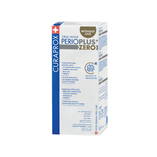 CURAPROX PERIOPLUS + ZERO burnos skalavimo skystis - Image 4