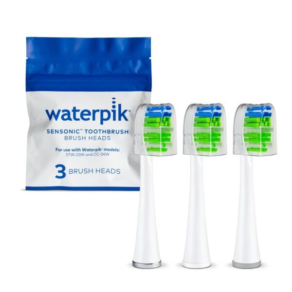 WATERPIK STW-03 dantų šepetėlio antgaliai, 3 vnt - Image 2