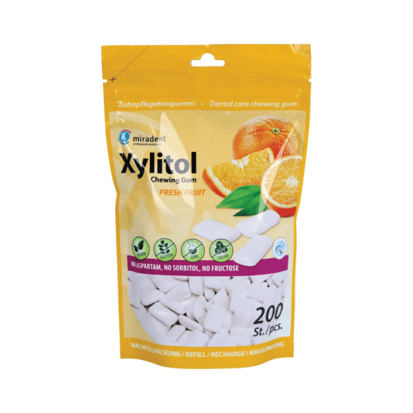 XYLITOL kramtomoji guma, papildymas (200 vnt.) - Image 4